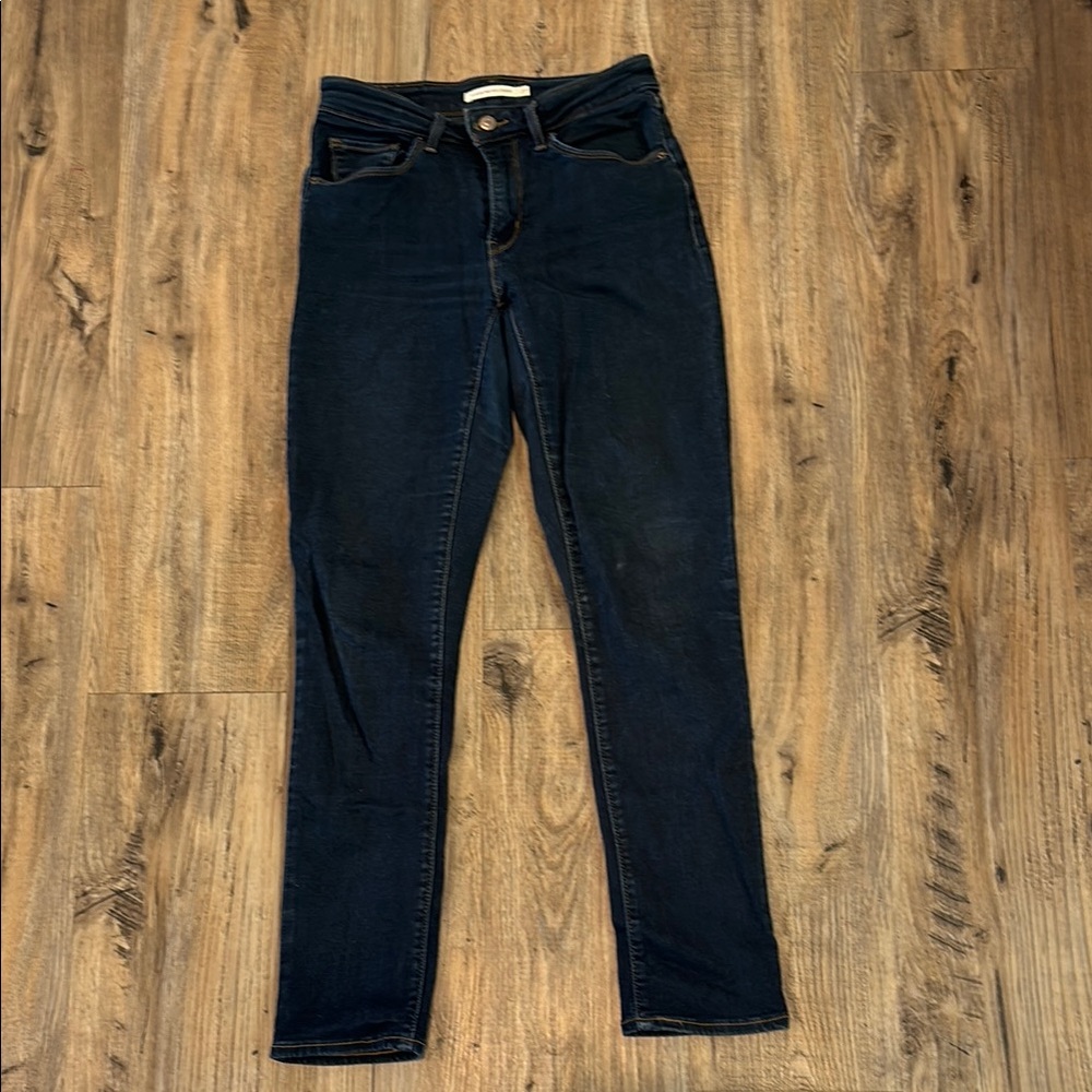 Levi's Blue Skinny Jeans Classic Denim Style